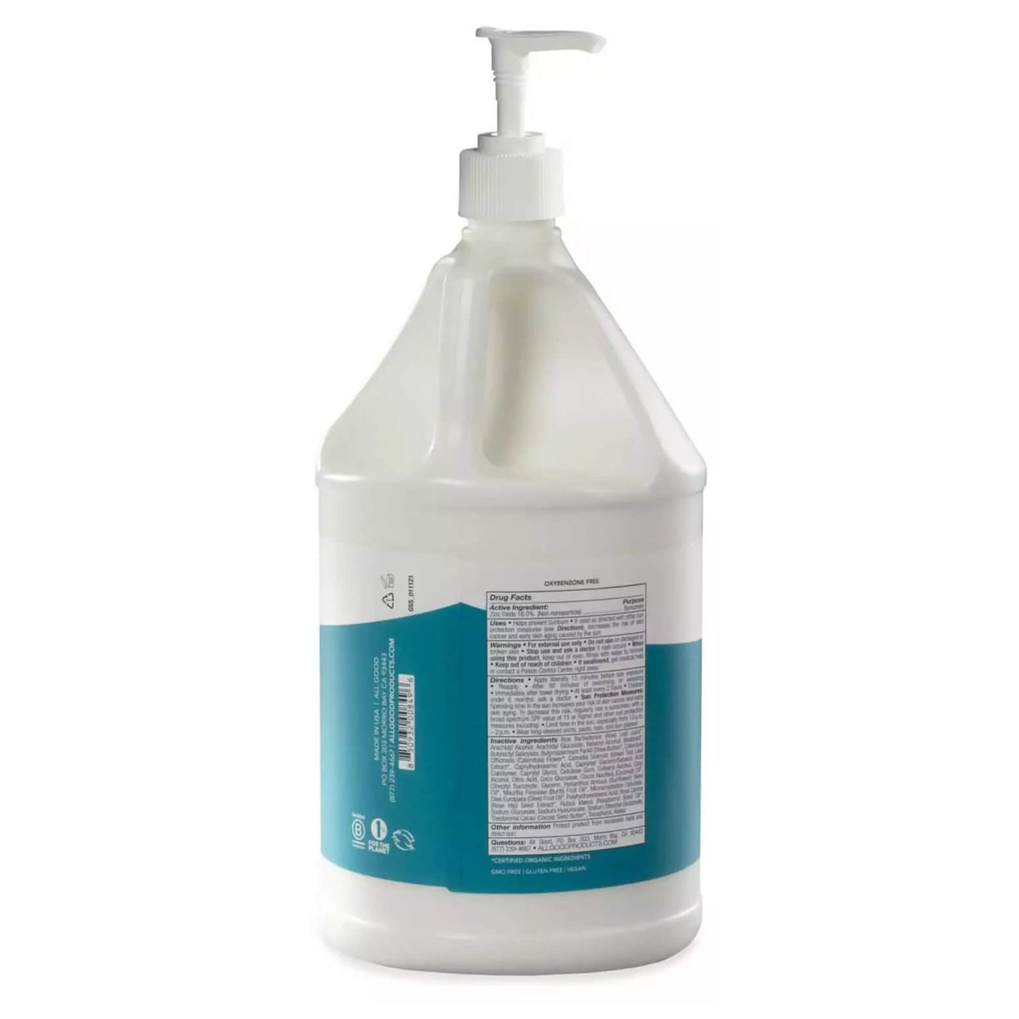 All Good Body Care - SPF30 Sport Mineral Sunscreen – Refill Size, 1 gallon - 2