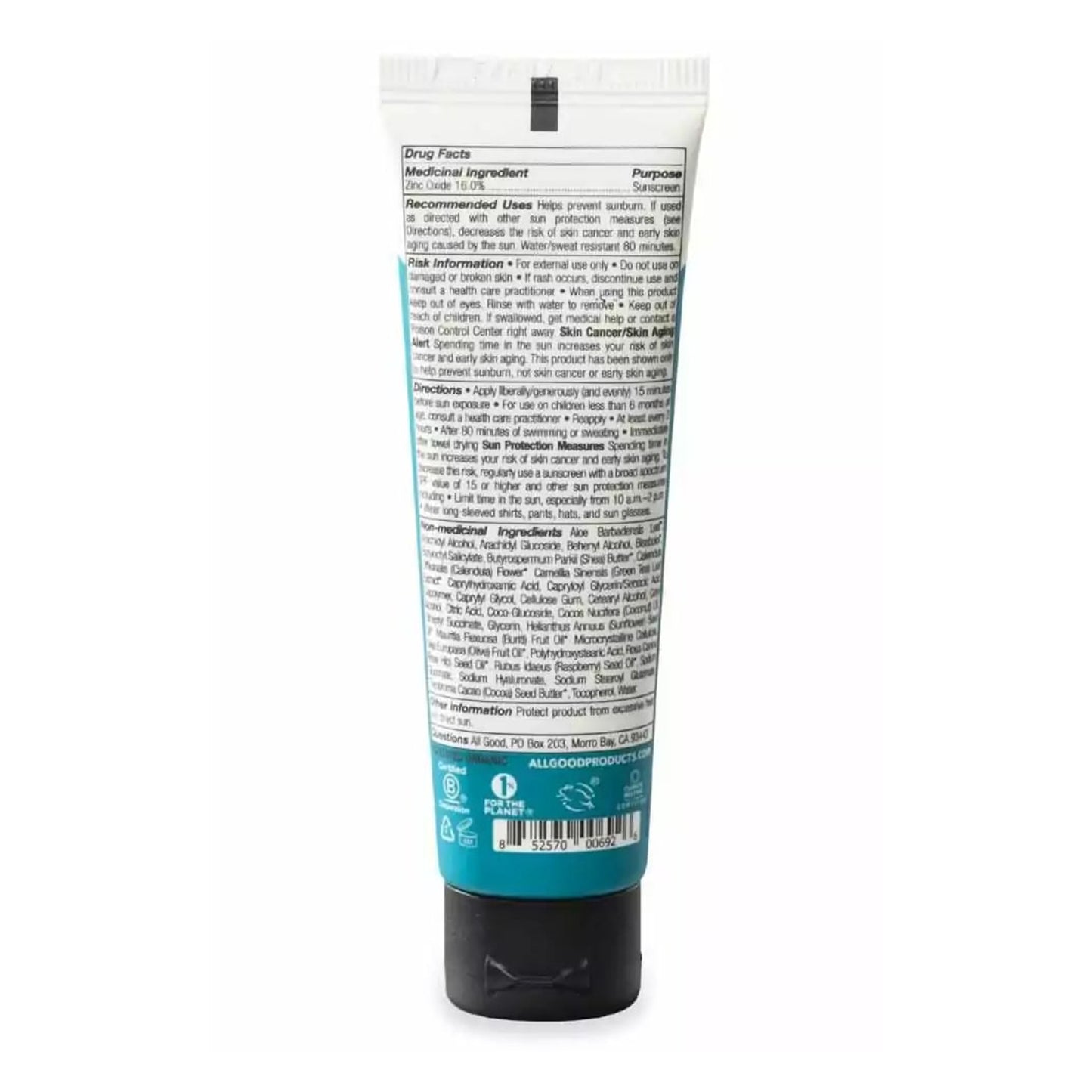 All Good Body Care - Mineral Sport Sunscreen, 1 oz - 3 pack - 2