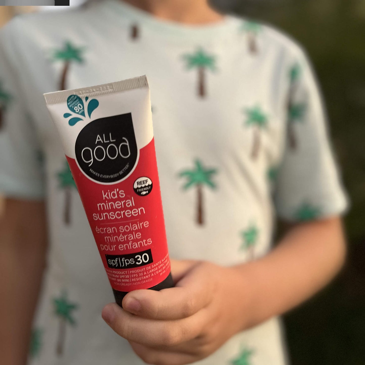 All Good Body Care - SPF30 Kids Mineral Sunscreen Lotion, 3 oz - 8