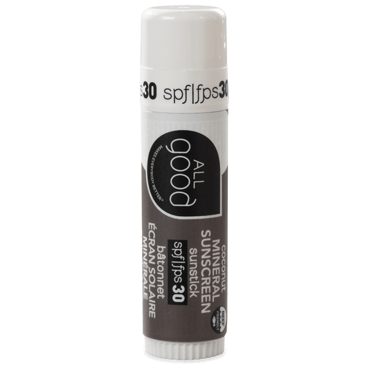 All Good Body Care - Mineral Sunstick SPF 30 - Coconut, .6 oz - 1