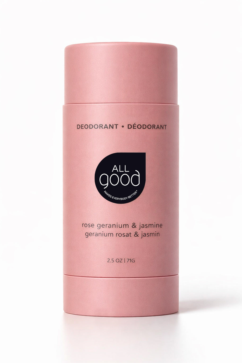 All Good Deodorant - Rose Geranium & Jasmine, 2.5 oz image 1