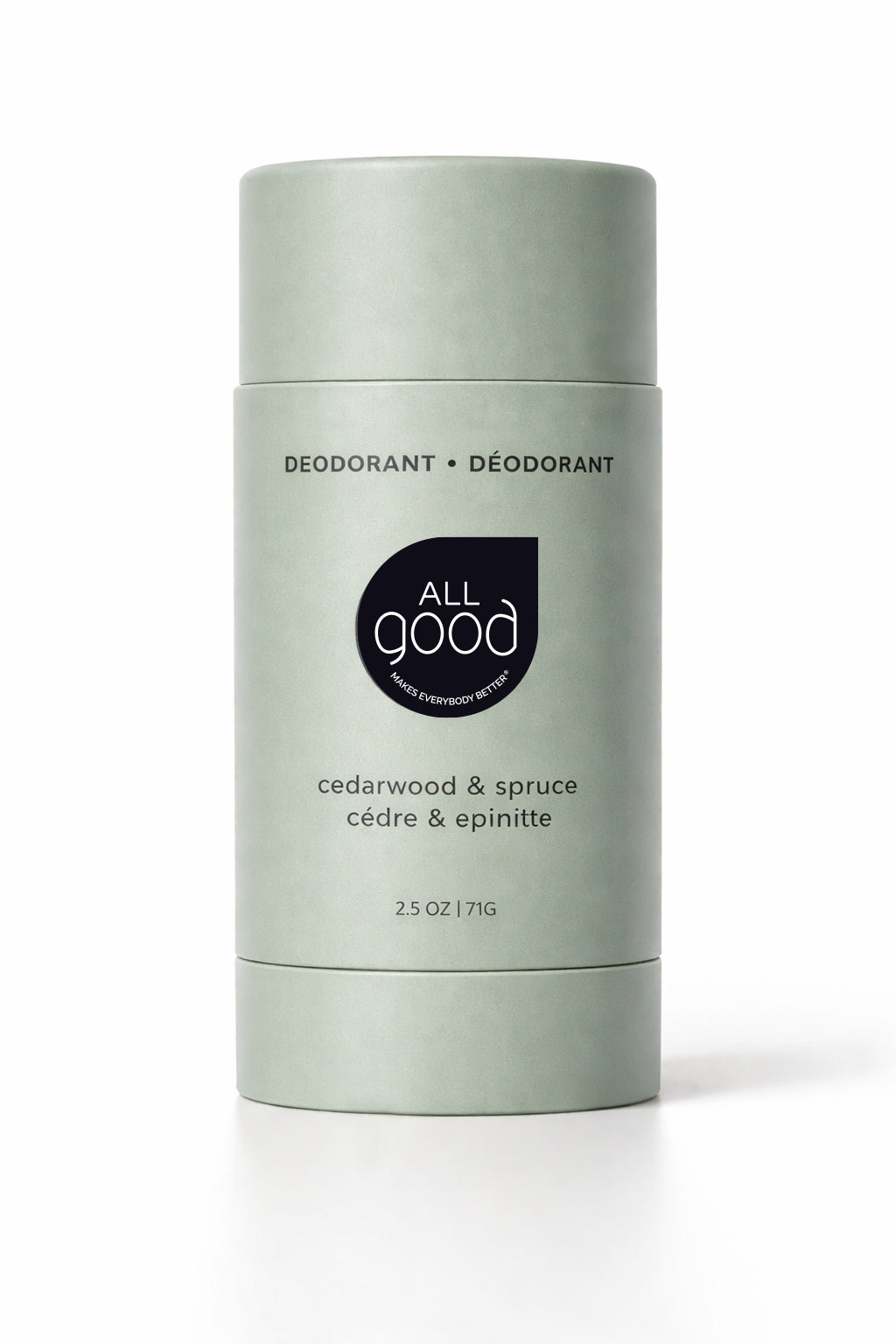 All Good Deodorant - Cedarwood & Spruce, 2.5 oz image 1
