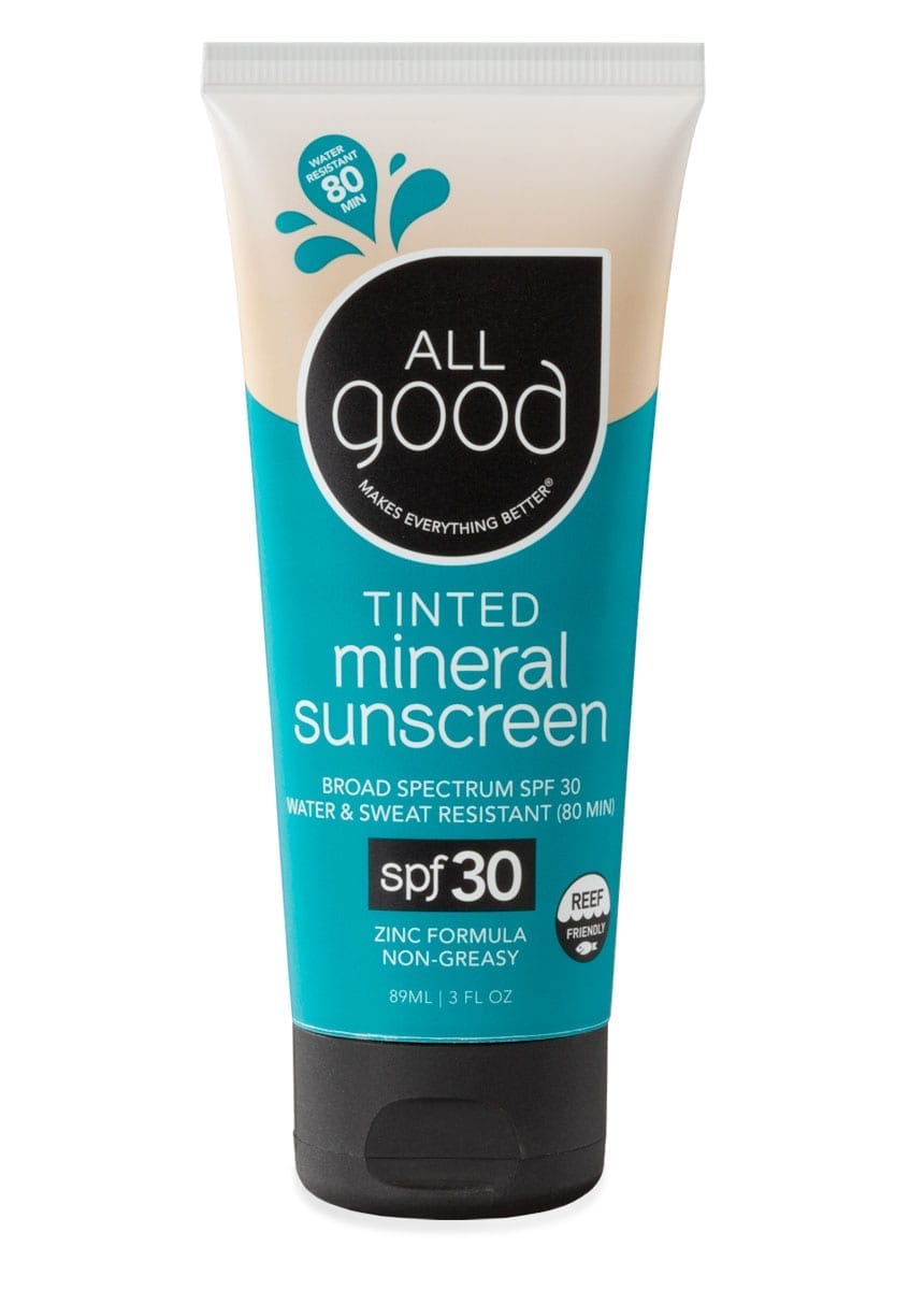 SPF 30 Tinted Mineral Sunscreen - All Good Body Care