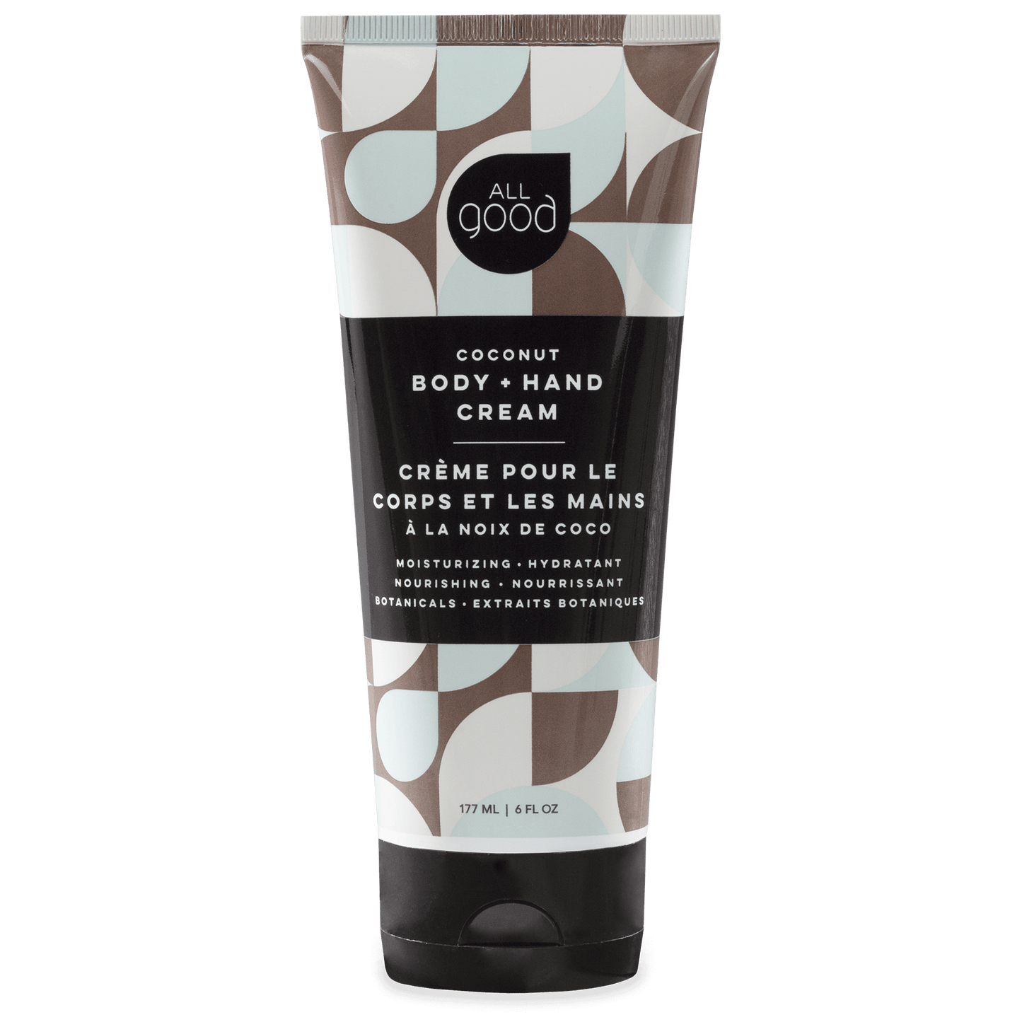 All Good Body Care - Coconut Body & Hand Cream, 6 oz - 1