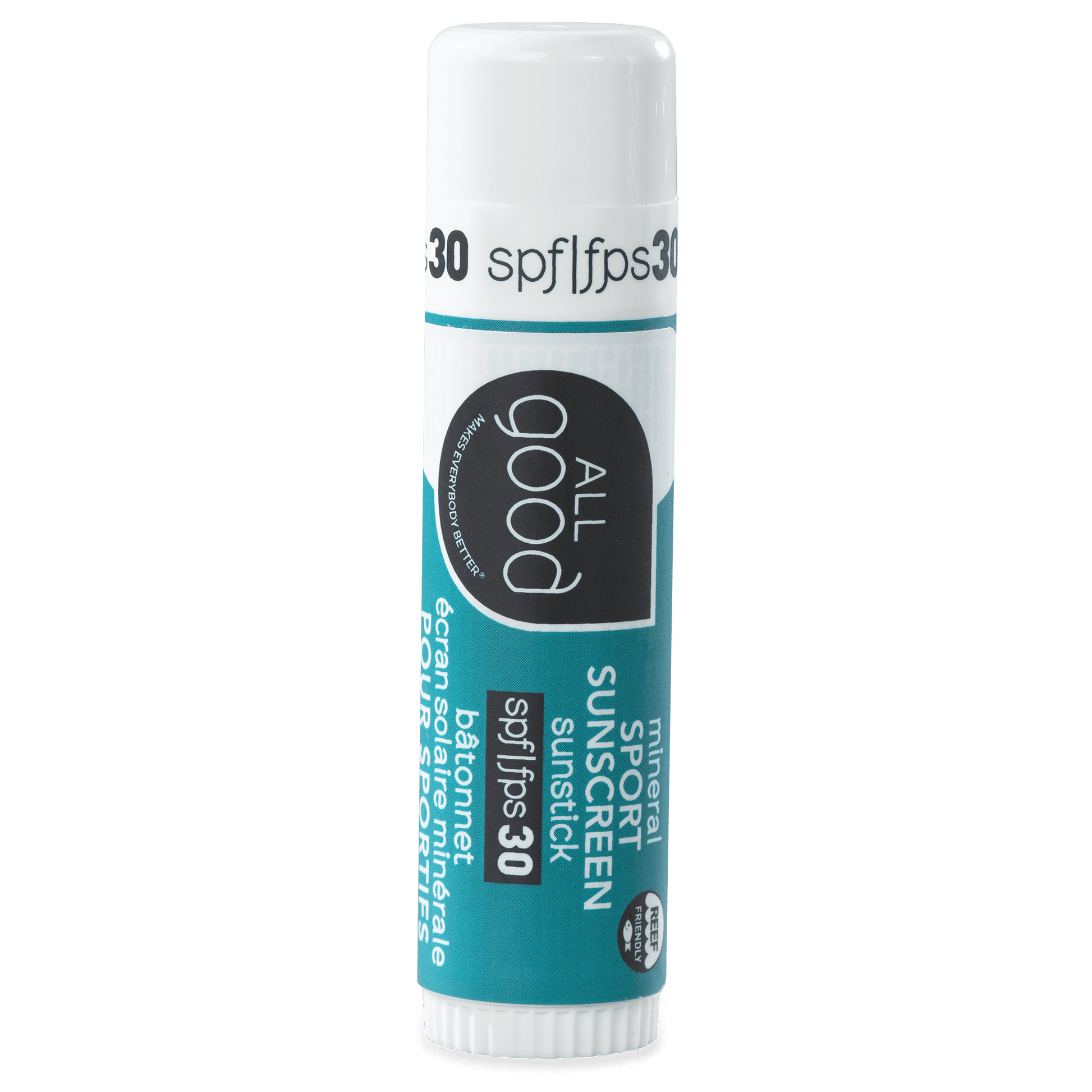 All Good Body Care - Mineral Sunstick SPF30 - Sport, .6 oz - 1