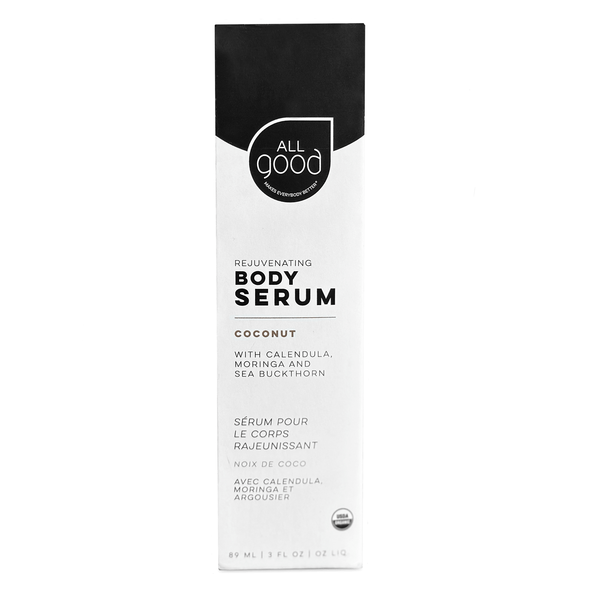 All Good Rejuvenating Body Serum Coconut - Front